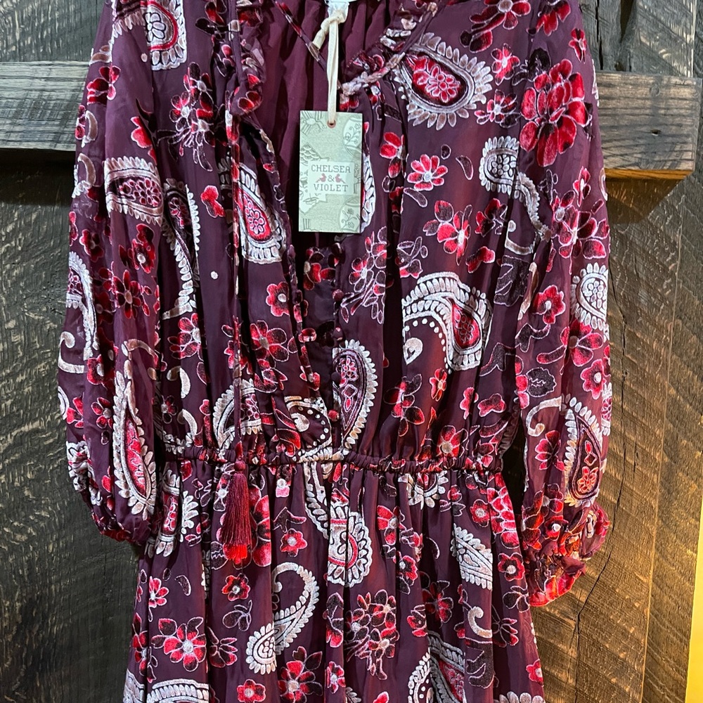 Chelsea and Violet floral dress.